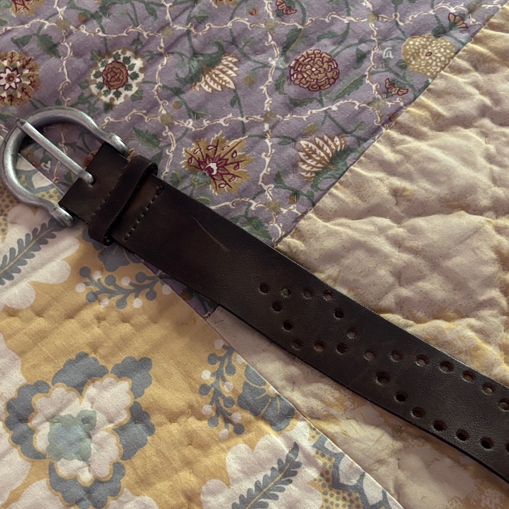 Brown Leather Belt